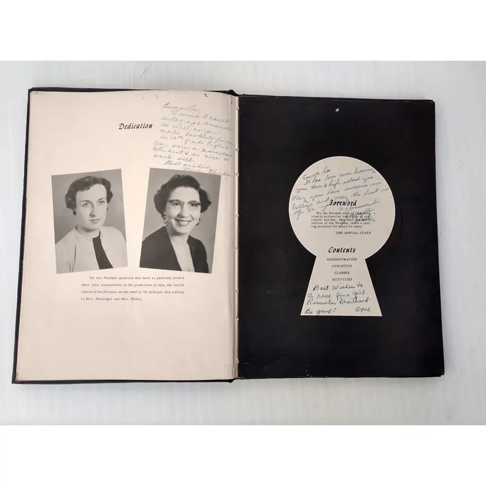 North Davidson High School Yearbook THE NORDAHI Lexington, NC 1956